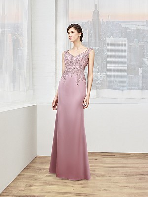 Val Stefani Celebrations MB7603 sleek embroidered sheath formal gown for mother of the groom Val Stefani Celebrations MB7603 sleek embroidered sheath formal gown for mother of the groom