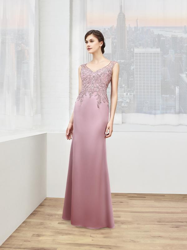 Val Stefani Celebrations MB7603 sleek embroidered sheath formal gown for mother of the groom Val Stefani Celebrations MB7603 sleek embroidered sheath formal gown for mother of the groom