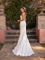 Sexy Strappy Back Lace Mermaid Bridal Gown with Romantic Sweep Train Simply Val Stefani Reverie S2170