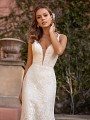 Delicate Lace Bodice with Deep Sweetheart Neckline with Illusion Inset and Straps Simply Val Stefani Reverie S2170 Delicate Lace Bodice with Deep Sweetheart Neckline with Illusion Inset and Straps Simply Val Stefani Reverie S2170