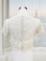 Simply Val Stefani style S2012 modest lace bridal separate with satin covered buttons Simply Val Stefani style S2012 modest lace bridal separate with satin covered buttons