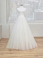 Simply Val Stefani style S2022 bohemian chic natural waist full A-line bridal skirt Simply Val Stefani style S2022 bohemian chic natural waist full A-line bridal skirt