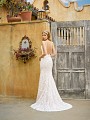 Simply Val Stefani S2072 timeless all lace mermaid dress with strappy V-back and beautiful sweep train