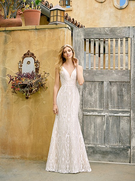Simply Val Stefani S2072 stunning low sweetheart mermaid wedding gown with unique lace pattern Simply Val Stefani S2072 stunning low sweetheart mermaid wedding gown with unique lace pattern