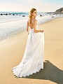 Simply Val Stefani S2086 beautiful simple all lace destination wedding dress with open spaghetti strap back Simply Val Stefani S2086 beautiful simple all lace destination wedding dress with open spaghetti strap back