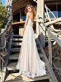 Simply Val Stefani S2090 rustic lace wedding dress with scallop embroidered lace and couture hem lace finish Simply Val Stefani S2090 rustic lace wedding dress with scallop embroidered lace and couture hem lace finish