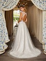 Style ELLWOOD full A-line wedding dress with keyhole back and chapel train Style ELLWOOD full A-line wedding dress with keyhole back and chapel train