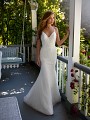 Style HALO chantilly lace mermaid wedding dress with sequin details 