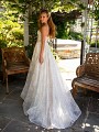 Style TRINITY sequin net wedding dress with open back and chapel train Style TRINITY sequin net wedding dress with open back and chapel train